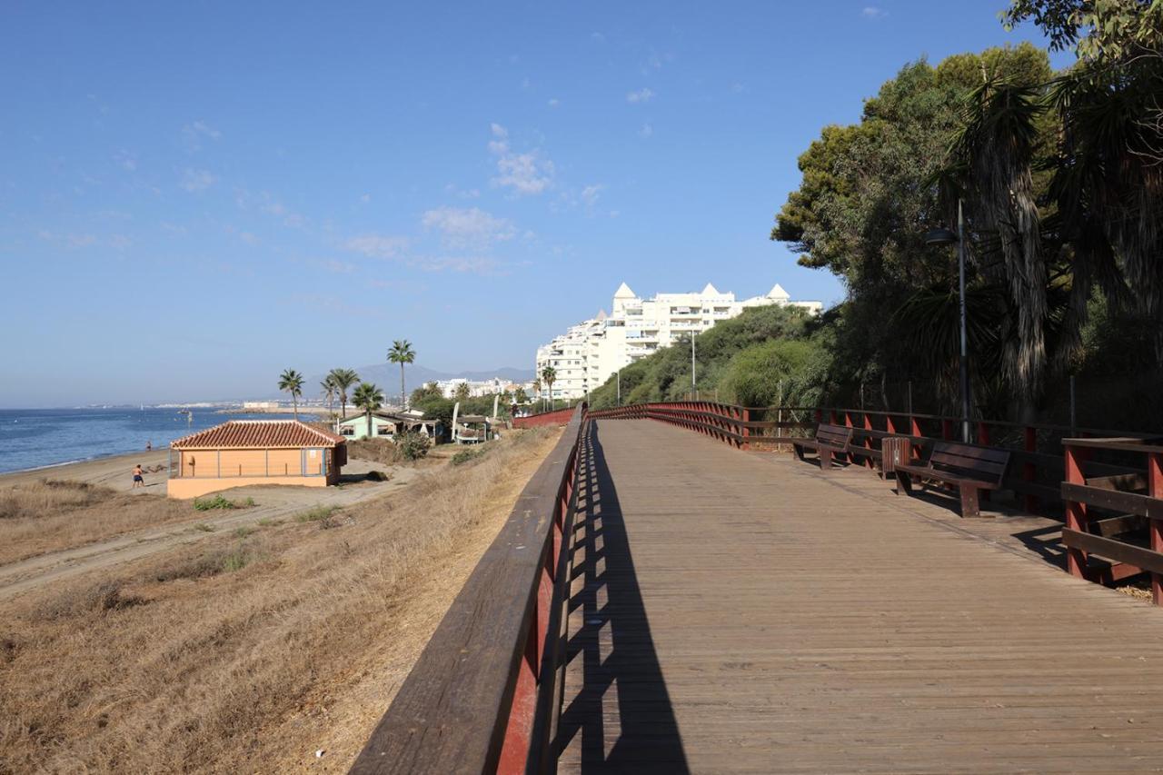 Lujo En Banana Beach Primera Linea De Playa Marbella Buitenkant foto